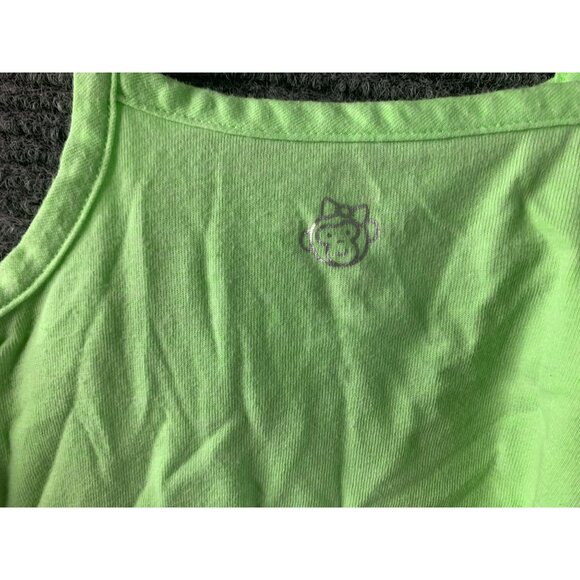 okie Dokie Girls Infant baby Size 18 months lime green Shirt Top Sleeveless Tank - Picture 3 of 3